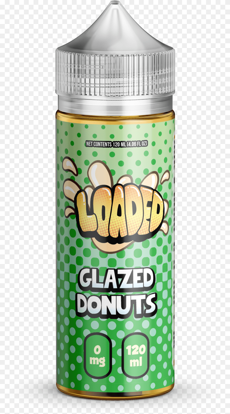 Loaded 120ml Loaded Glazed Donuts, Can, Tin Free Png
