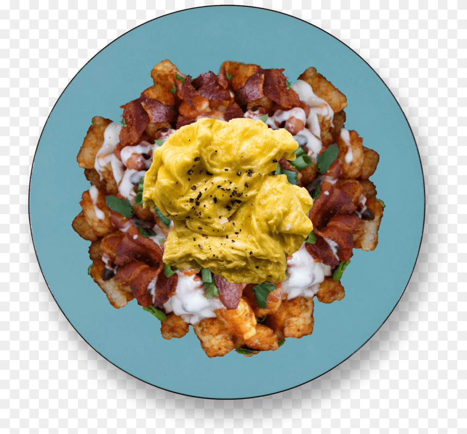 Loaded Breakfast Bowl Scrambled Eggs, Food, Meal, Dish, Food Presentation Free Png Download