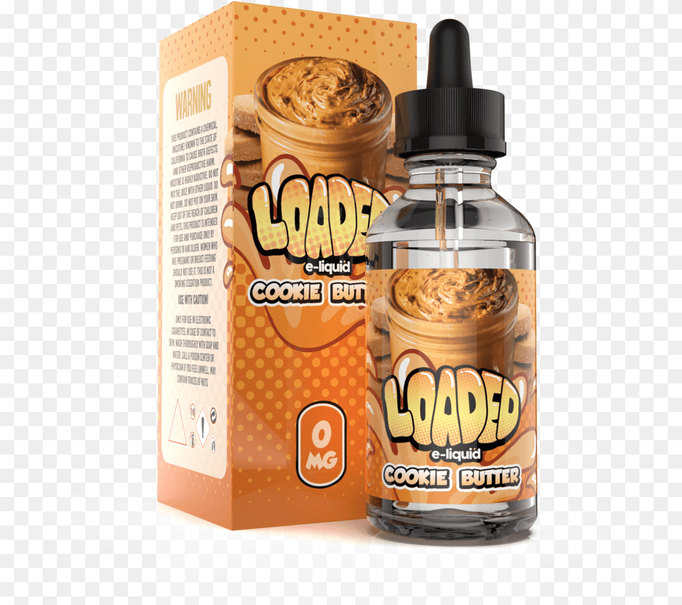 Loaded Cookie Butter E Juice, Bottle, Cosmetics, Perfume Free Png Download