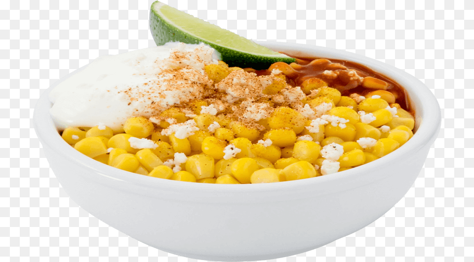 Loaded Corn Corn Kernels, Bowl, Food, Plate, Produce Free Png