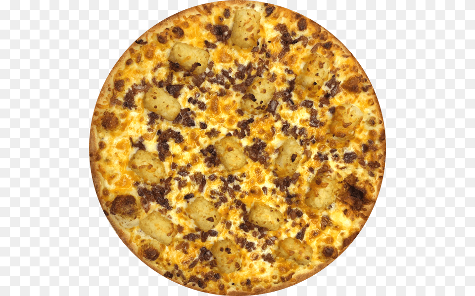 Loaded Tater Tot Min Pizza, Food Free Png Download