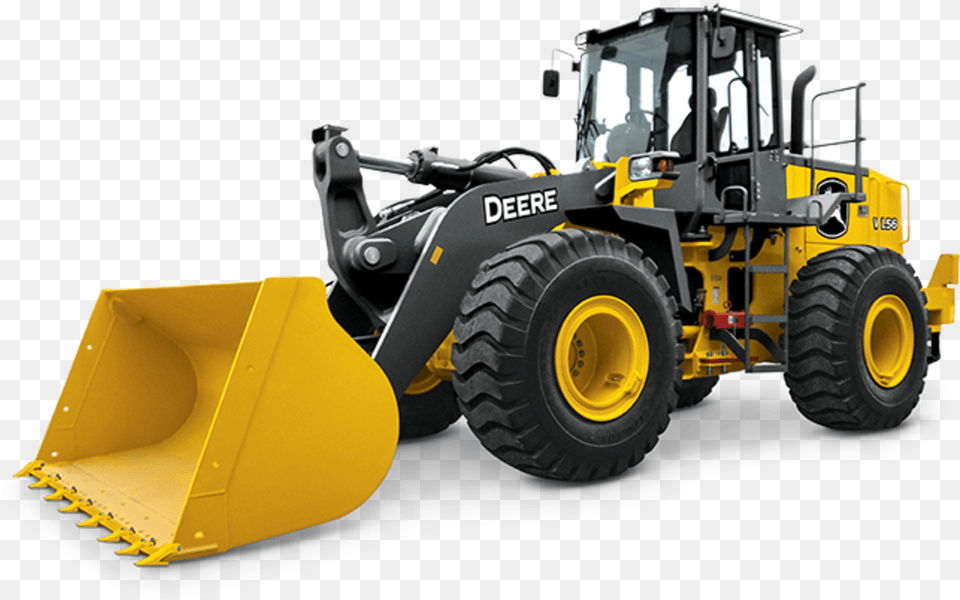 Loader Cargador John Deere, Machine, Wheel, Bulldozer Free Png