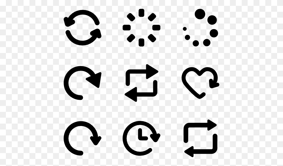 Loading Icons, Gray Free Png Download