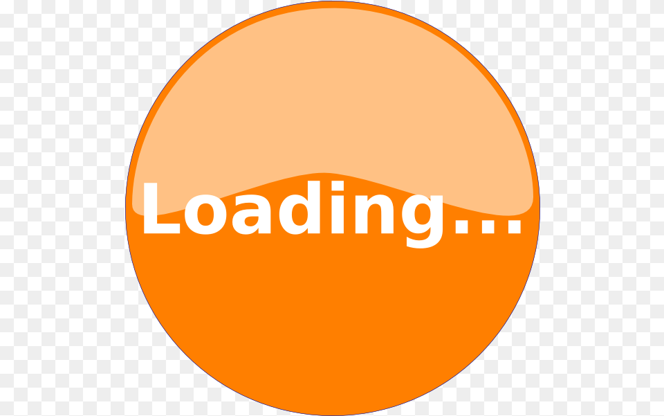 Loading Orange Transparent Clipart Site Load Clipart Transparent, Logo, Badge, Disk, Symbol Png