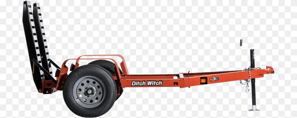 Loading Wheel Trailer, Axle, Machine, Tire, Outdoors Png Image