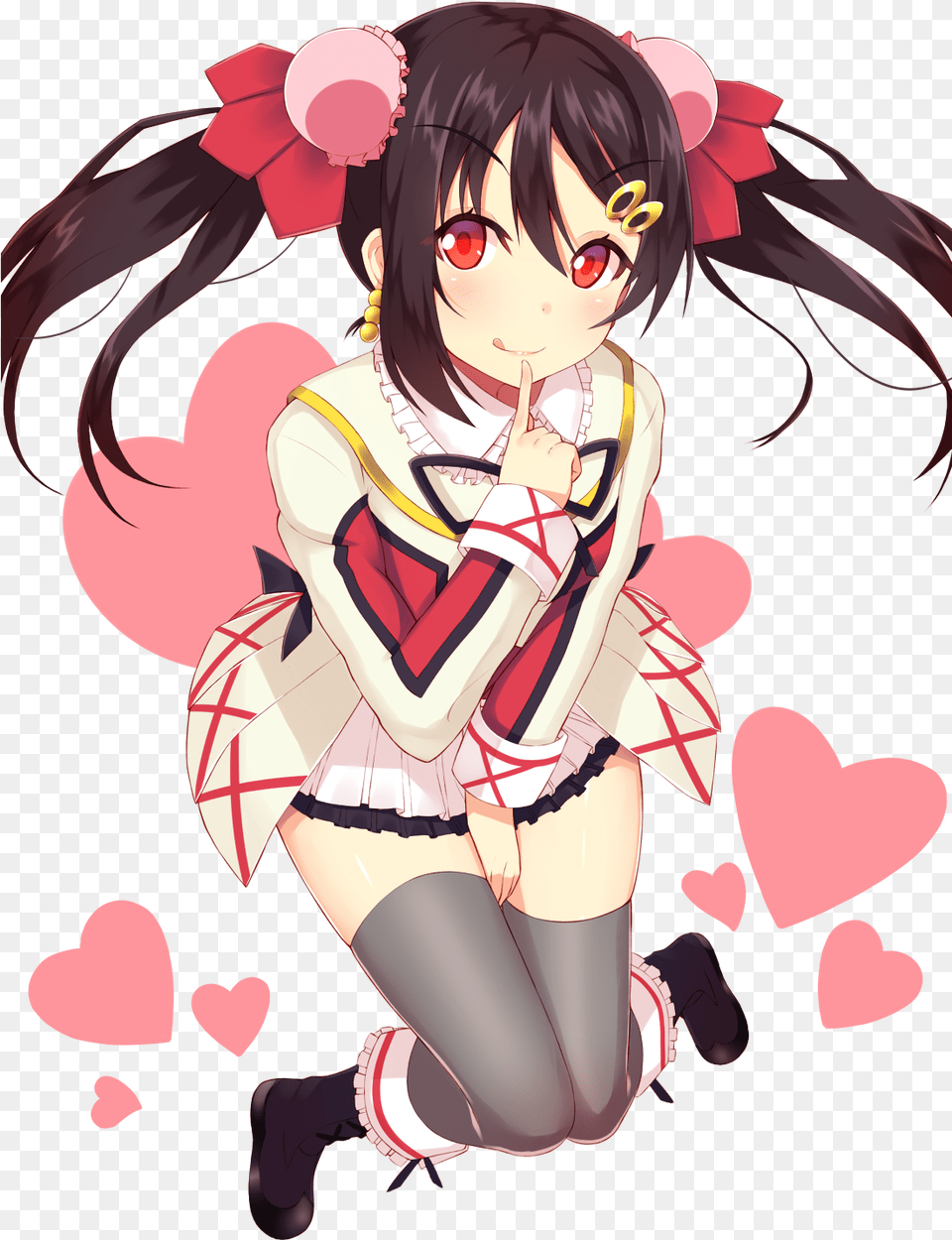 Loading Yazawa Nico Anime Girl Lewd Book, Comics, Publication, Baby Free Transparent Png