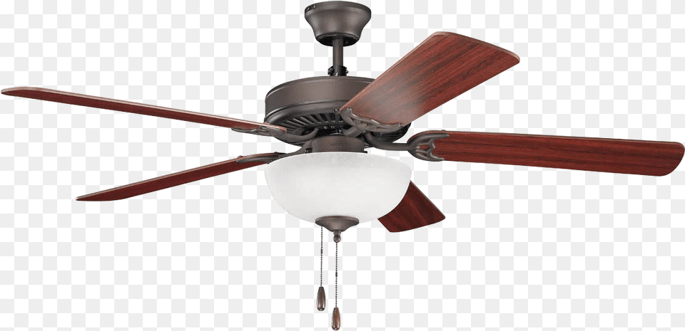 Loading Zoom Kichler Lighting 403snb 52 Ceiling Fan Satin Natural, Appliance, Ceiling Fan, Device, Electrical Device Png Image