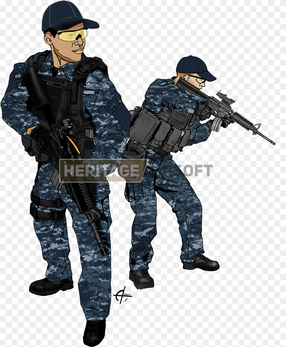Loadout Airsoft, Adult, Person, Military, Man Free Png Download