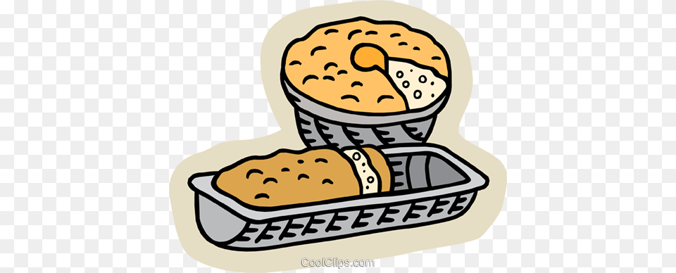 Loaf Of Bread Royalty Vector Clip Art Illustration, Food, Lunch, Meal, Face Png Image