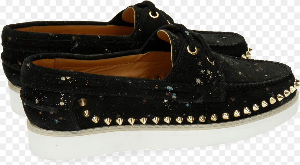 Loafers Ally 1 Black Dots Multi Slip On Shoe, Clothing, Footwear, Sneaker, Suede Free Png