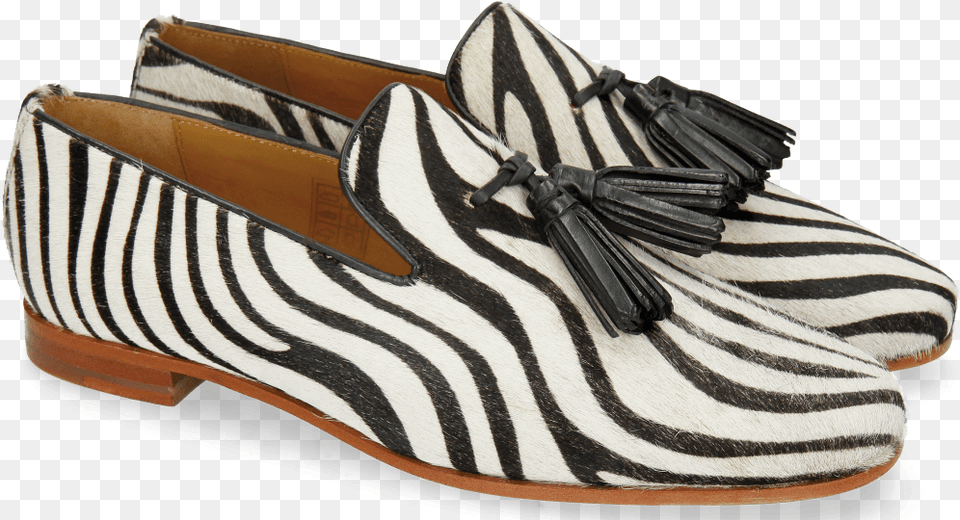 Loafers Scarlett 20 Hairon Zebra Slip On Shoe, Clothing, Footwear, Animal, Wildlife Png