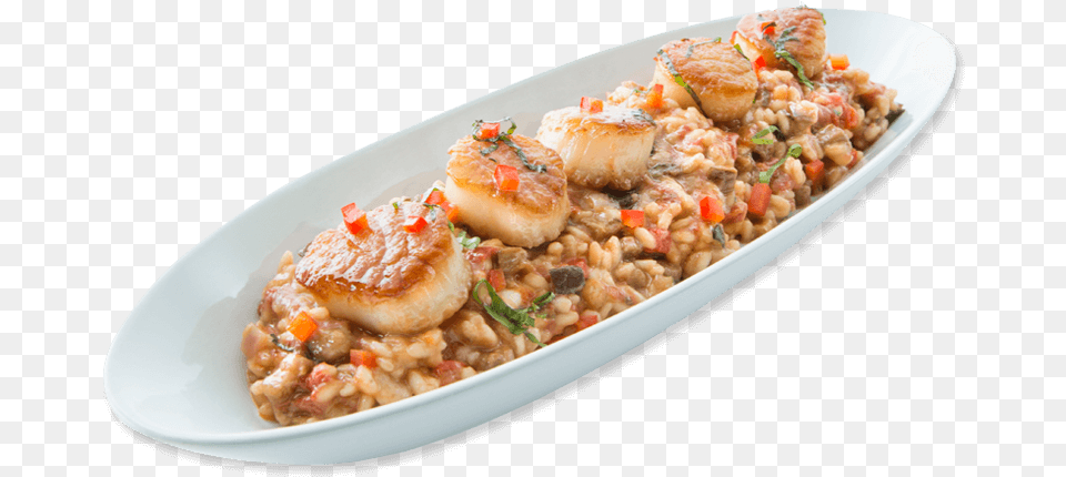 Lobster Tail With Shrimp Risotto Food, Dish, Meal, Food Presentation, Dining Table Free Transparent Png