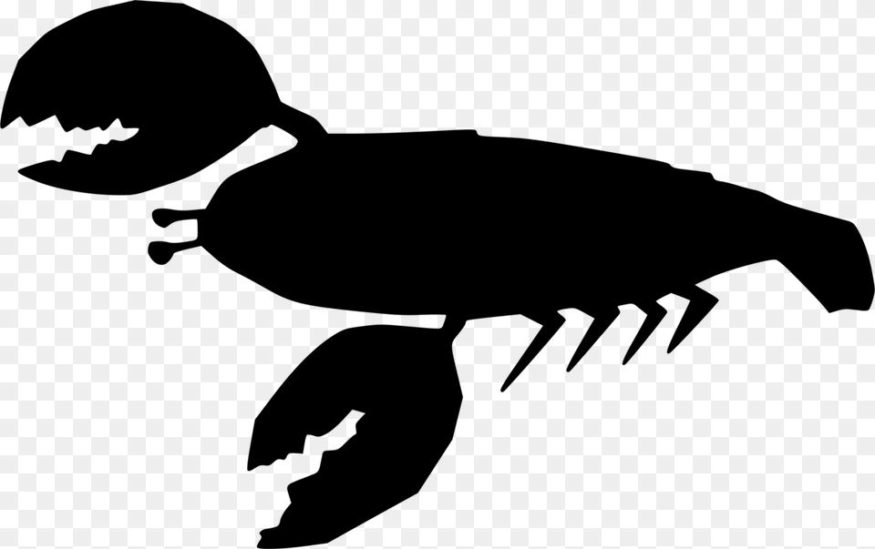 Lobster Trap Crab Computer Icons Bib, Gray Png