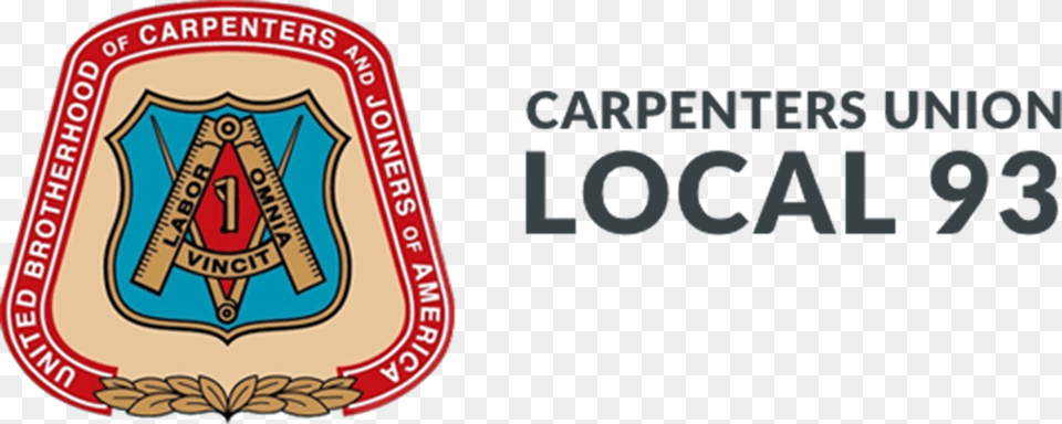 Local 93 United Brotherhood Of Carpenters And Joiners Of America, Food, Ketchup, Emblem, Symbol Png Image