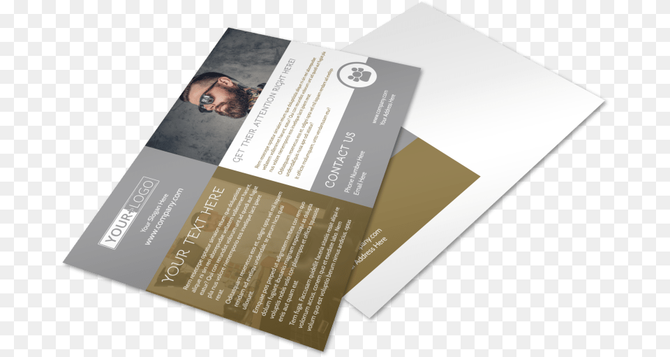 Local Barber Postcard Template Preview Postcard, Advertisement, Poster, Adult, Male Free Png Download