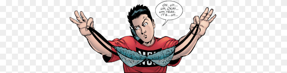 Local Virgin Tim Drake Waste, Book, Comics, Publication, Person Free Png