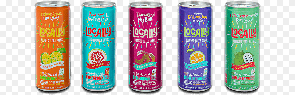 Locally Cans Locally Juice In Can, Tin Free Png Download