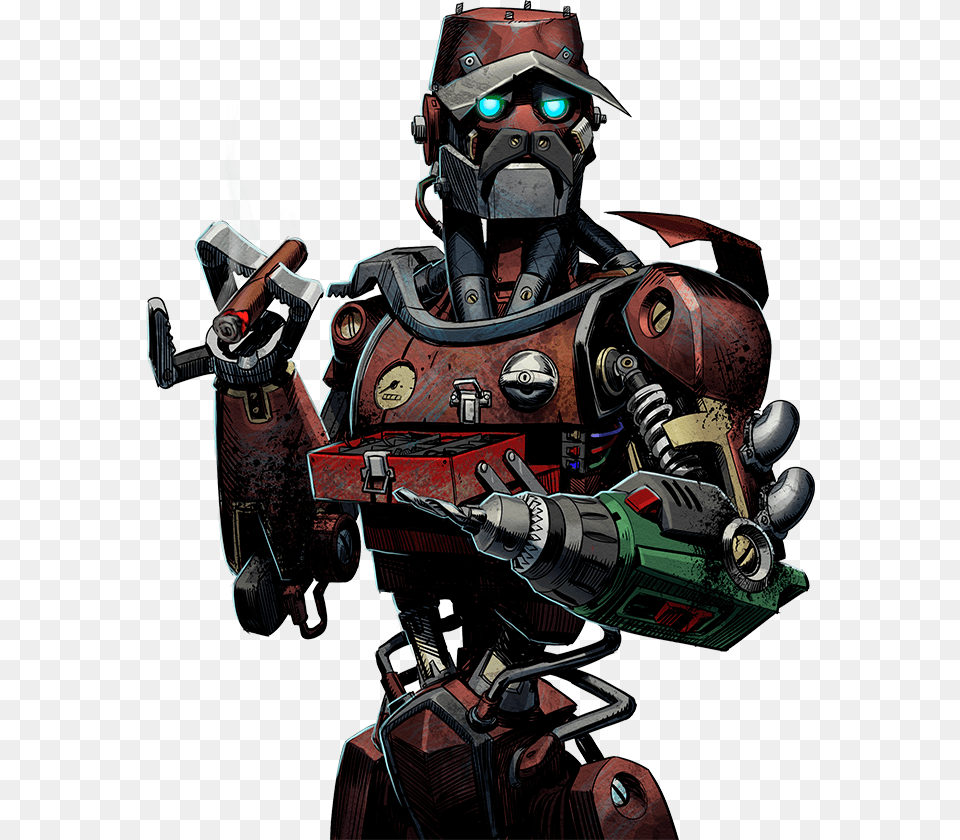 Located At Various Places In The Galaxy Mechanics Robot, Adult, Male, Man, Person Png Image