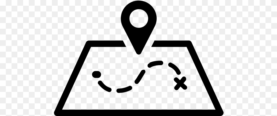 Location Black And White, Gray Free Transparent Png