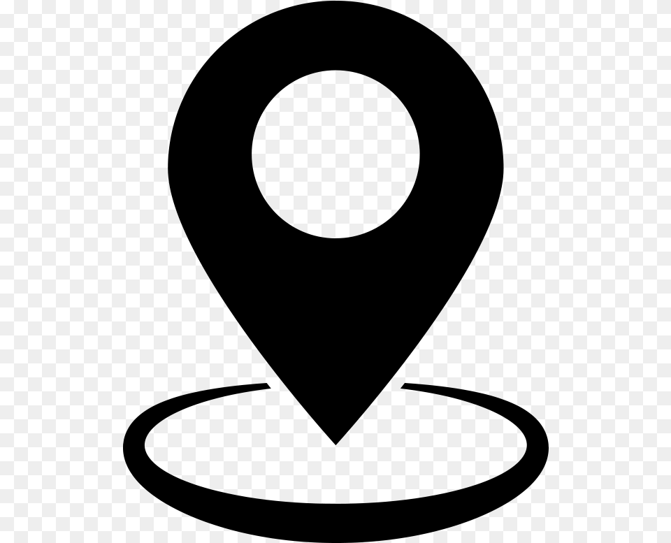 Location Icon, Gray Free Png