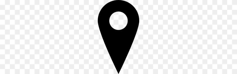 Location Icon Clip Art, Gray Free Transparent Png