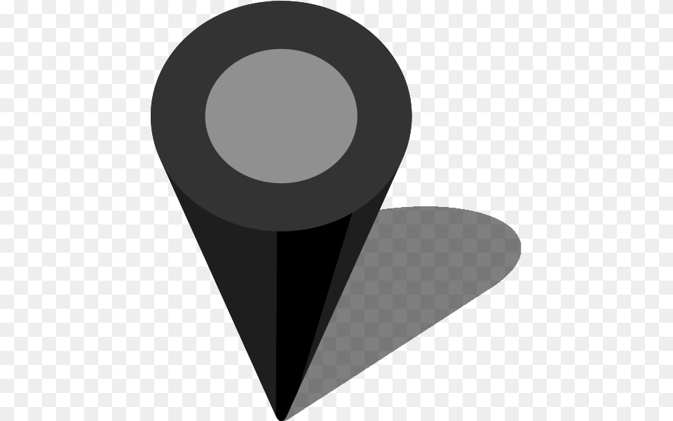 Location Icon Gray, Lighting, Cone Png