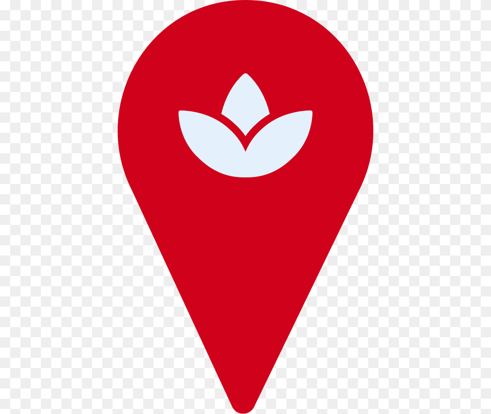 Location Icon In Red, Heart, Guitar, Musical Instrument Png Image