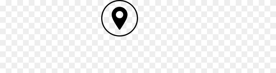 Location Map Navigation Destination Source Icon, Gray Png Image