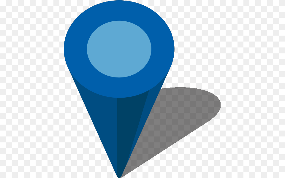 Location Map Pin Blue7 Light Blue Location Symbol, Cone, Lighting Free Png Download