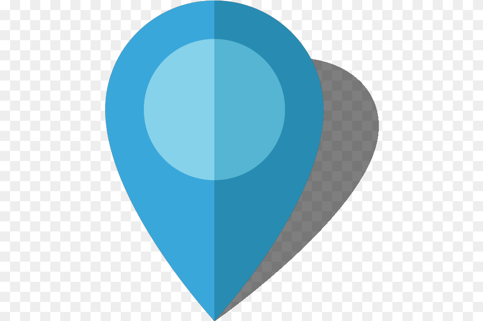 Location Map Pin Light Blue10 Blue, Balloon, Guitar, Musical Instrument, Heart Png Image