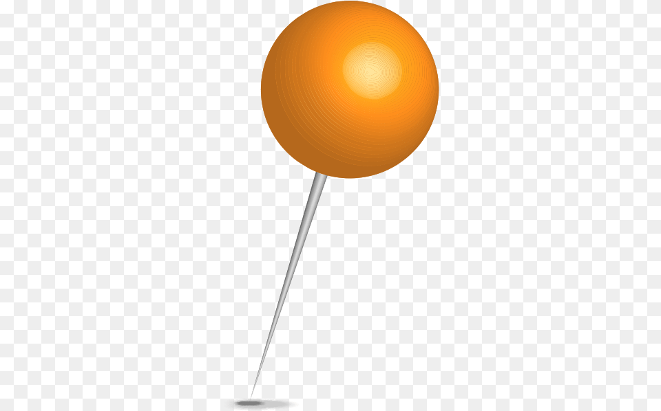 Location Map Pin Light Orange Sphere Orange Location Pin Icon, Balloon, Food, Sweets, Lamp Free Png Download