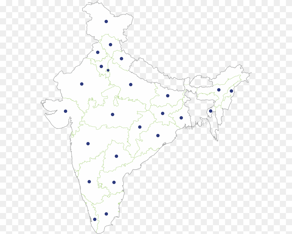 Location Of Indian Space Research Centres, Atlas, Chart, Diagram, Map Free Transparent Png