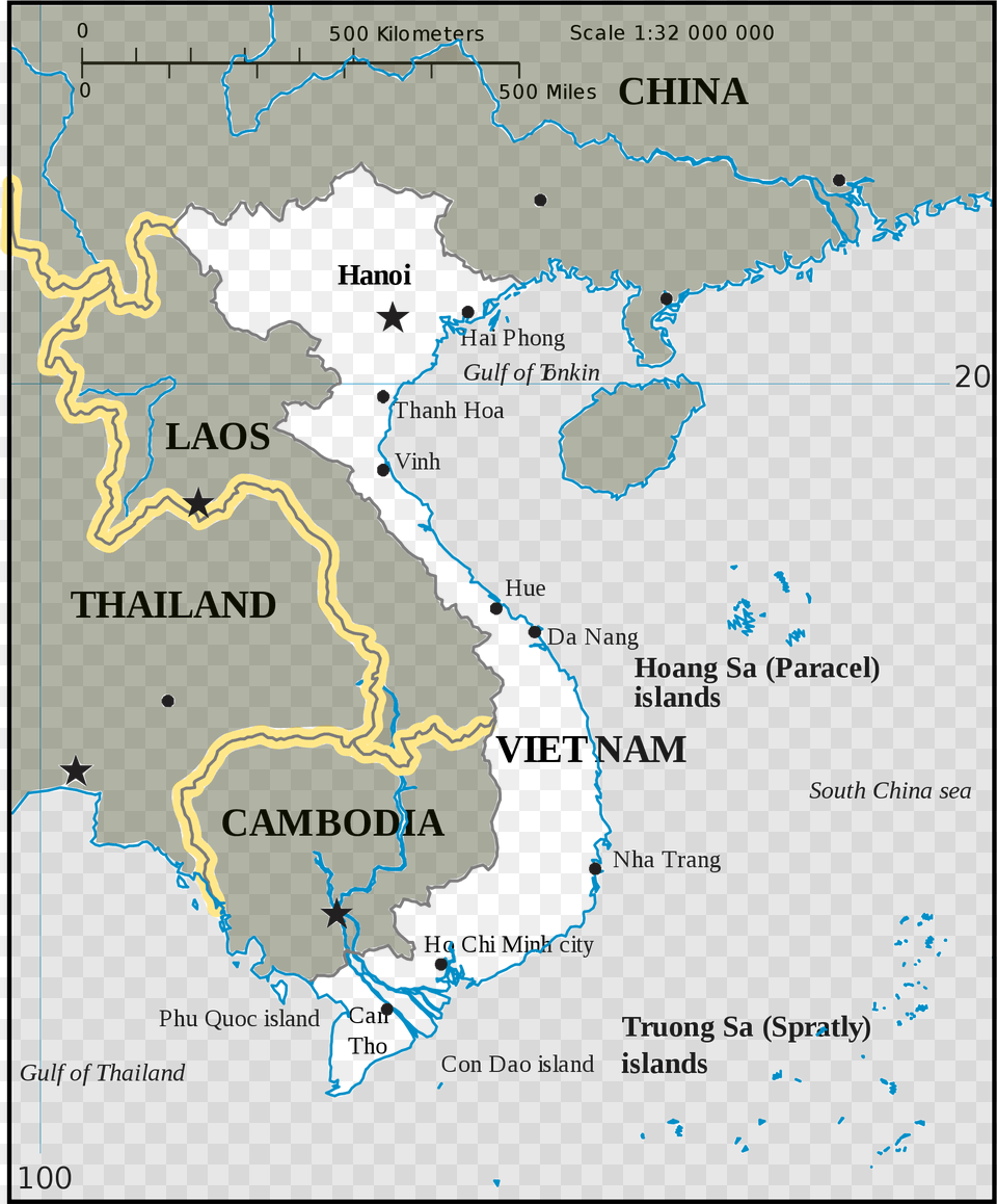 Location Of Indochina Peninsula, Chart, Plot, Map, Atlas Png Image
