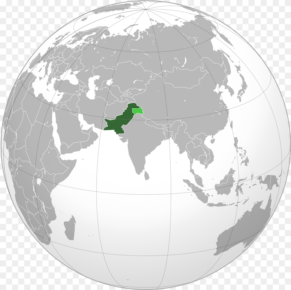 Location Of The Pakistan In World Map And, Astronomy, Outer Space, Planet, Globe Png Image