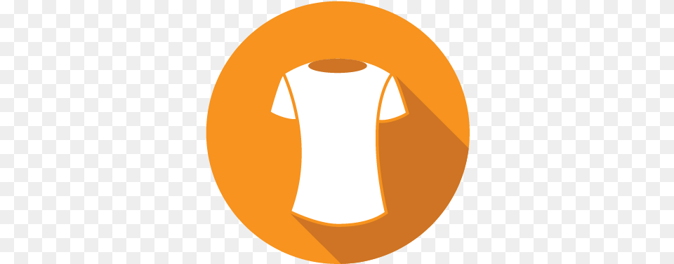 Location Orange Icon Image With Checklist Flat Icon, Clothing, T-shirt, Logo Png