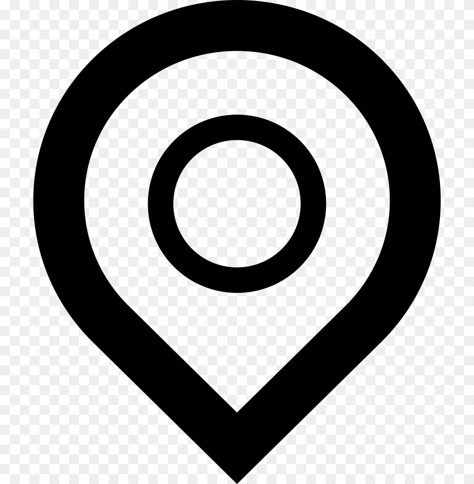 Location Pin Circle Free Png