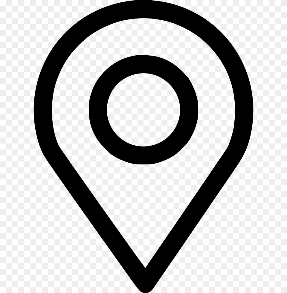 Location Pin Circle Free Png Download