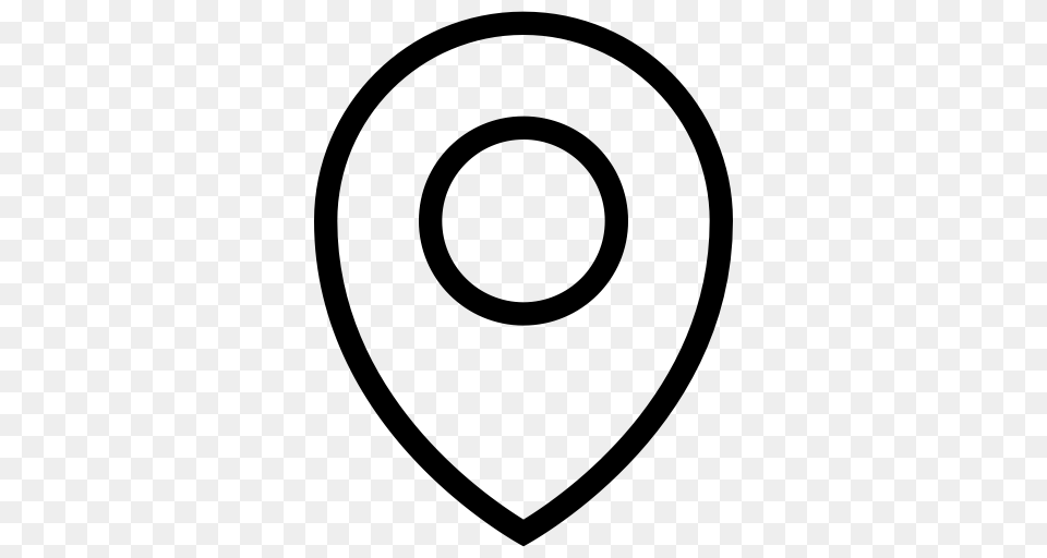Location Pin Location Pin Map Location Icon With And Vector, Gray Free Png