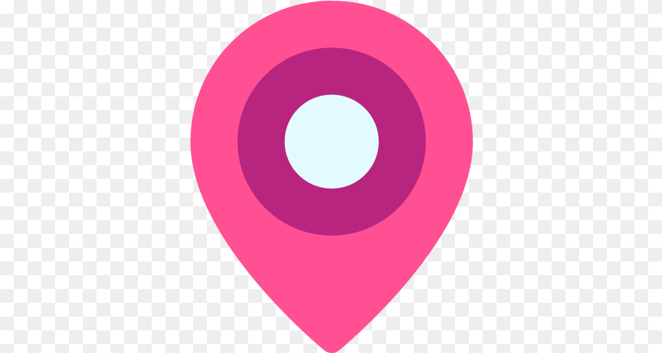 Location Pin Navigation Destination Google Maps Icoon Roze, Heart, Disk Free Png