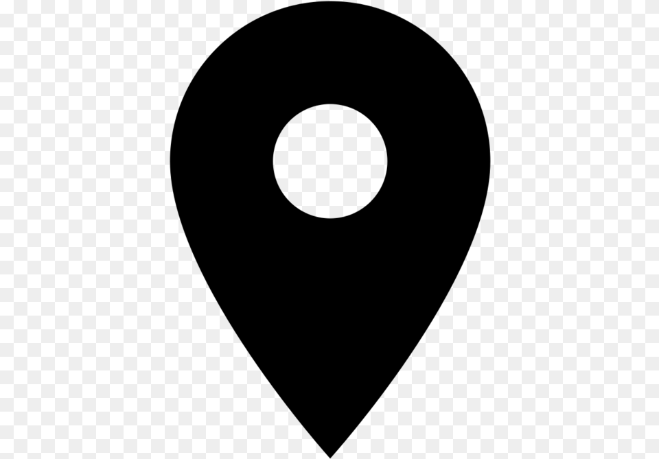 Location Symbol In Word, Gray Free Png