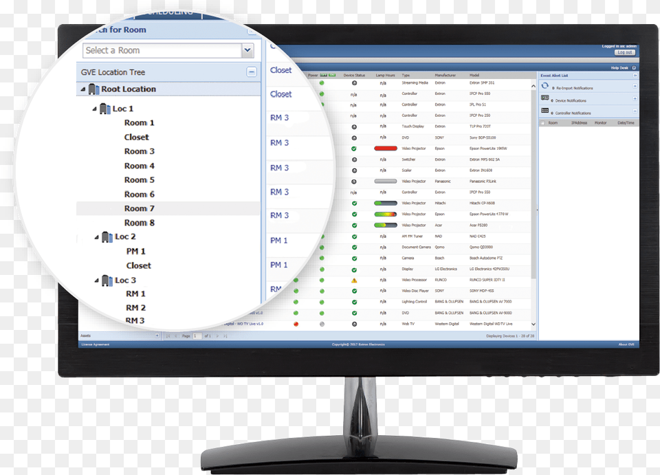 Location Tree Computer, Computer Hardware, Electronics, Hardware, Monitor Free Png Download