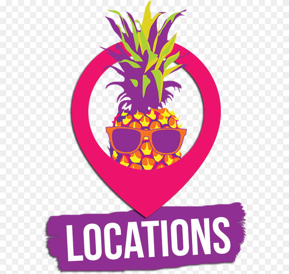 Locations Icon, Accessories, Food, Fruit, Pineapple Png Image