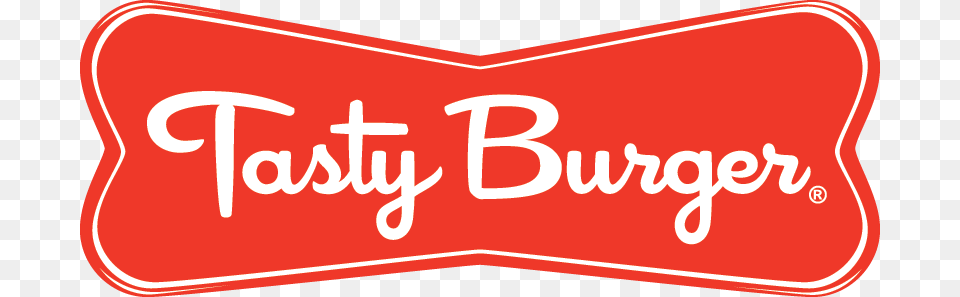 Locations Tasty Burger Logo, Text, Food, Ketchup Free Png Download