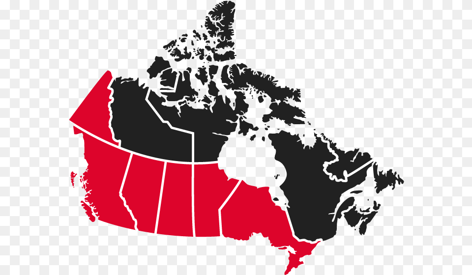 Locations We Serve In Western Canada, Plot, Chart, Map, Atlas Free Png