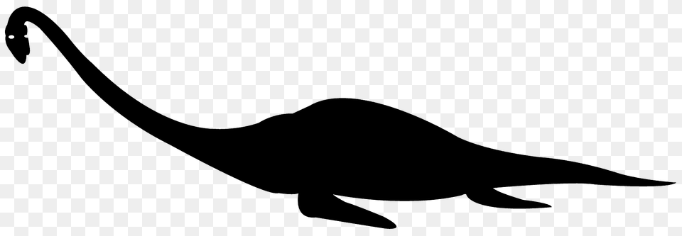 Loch Ness Monster Silhouette, Animal, Sea Life, Fish, Shark Png