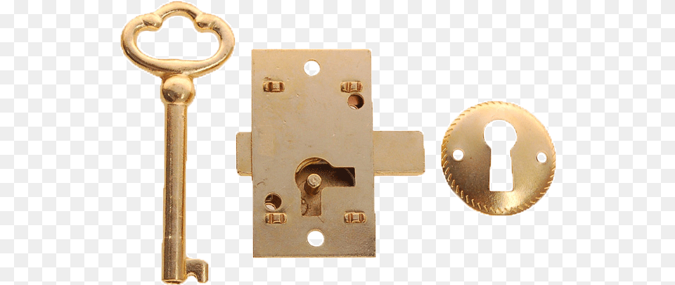 Lock, Bronze, Key Png Image