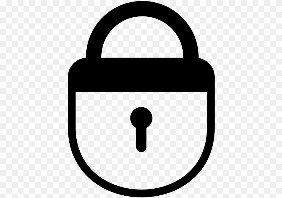 Lock Cadenas Icone, Gray Png Image