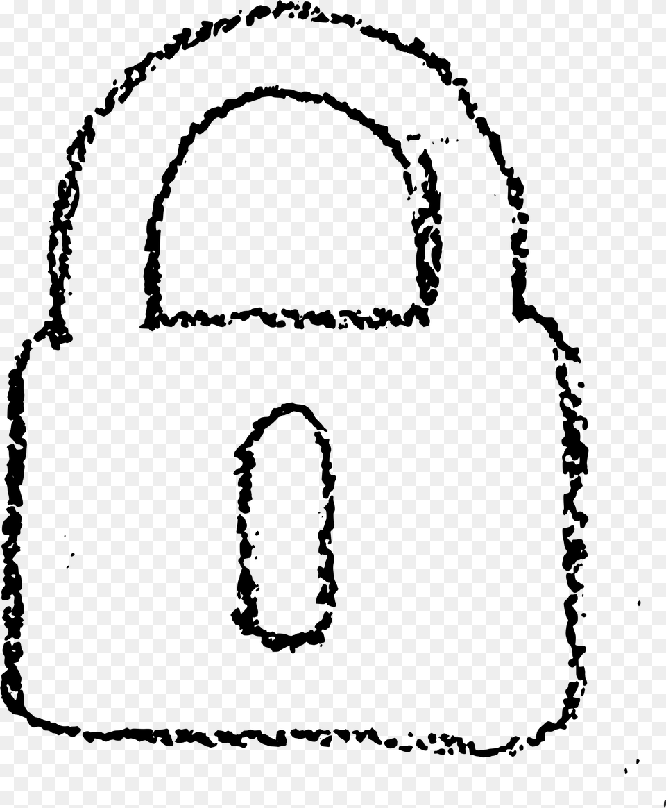 Lock Chall Icon Clip Arts, Gray Free Transparent Png