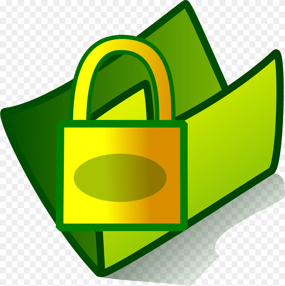 Lock Clipart, Green Free Png Download