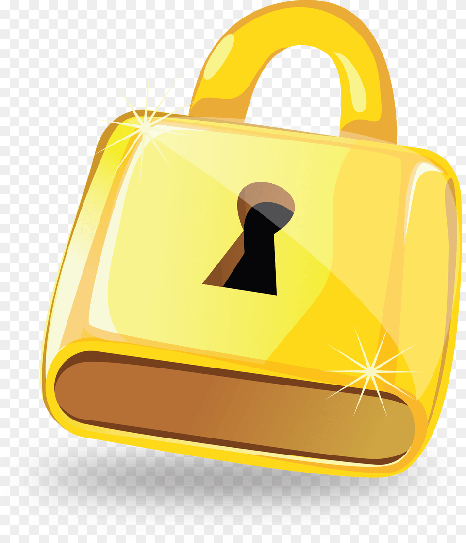 Lock Clipart Download Cartoon Pad Lock, Clothing, Hardhat, Helmet Free Transparent Png